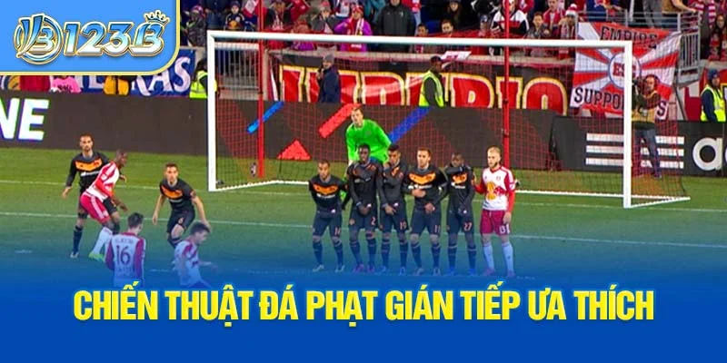 Chiến thuật đá phạt gián tiếp ưa thích